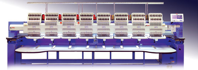 Happy 8-Head Embroidery Machine