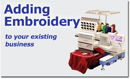 Adding Embroidery to Your Business